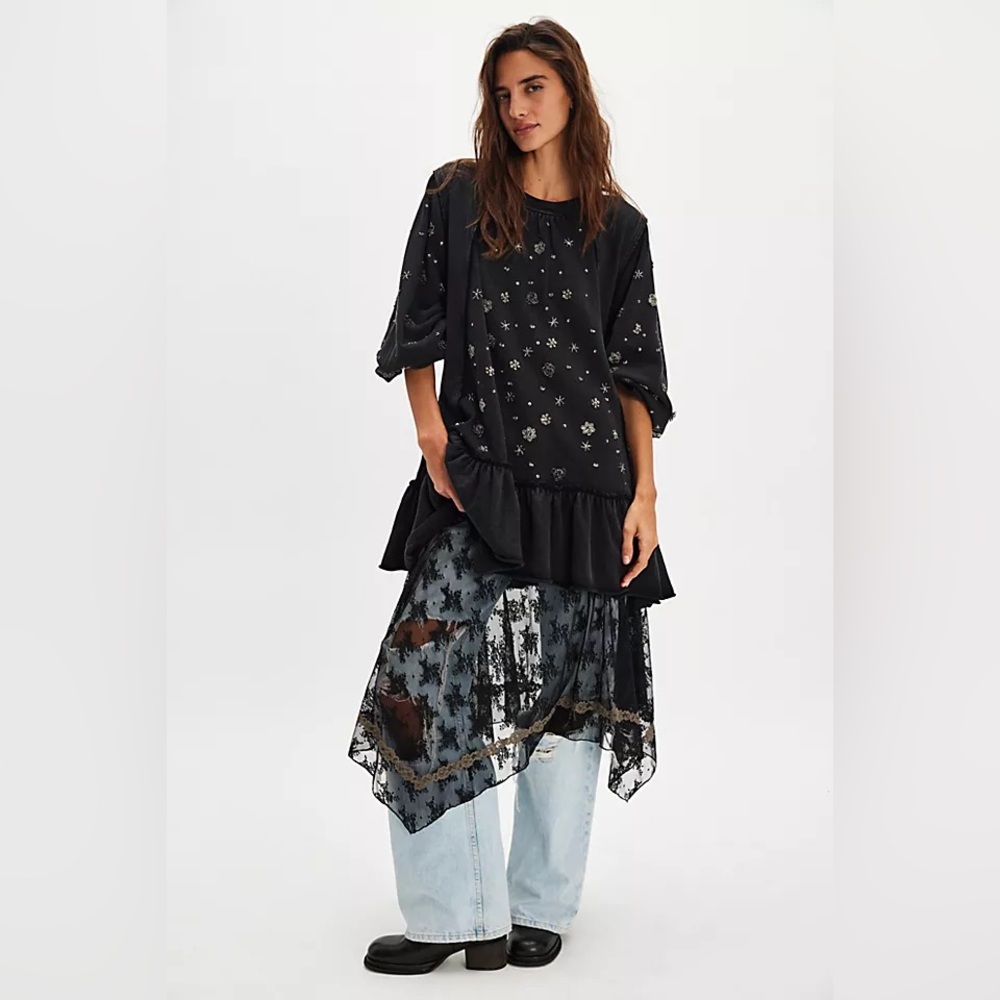 Free People She Shines Tunic NWT